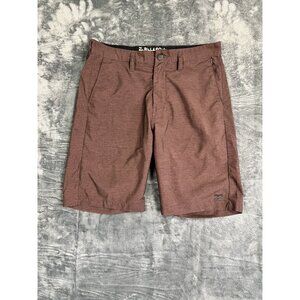 Billabong Mens Submersibles Hybrid Shorts in Brown Size 30 Lightweight